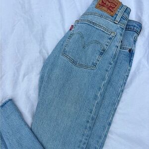 Levi's Blue Straight Leg Jeans Classic Denim